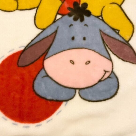 Disney Baby Winnie the Pooh Eeyore Piglet Baby Fleece Blanket 42 x 29 Inch - Picture 6 of 16